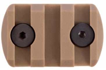 Image of IMI Defense 3 Notch M-LOK Rail Section, Polymer, FDE, 14433