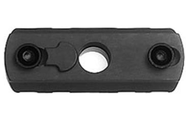 Image of IMI Defense 4 Notch M-LOK Rail Section w/ Integrated QD Port, Aluminum, 14449
