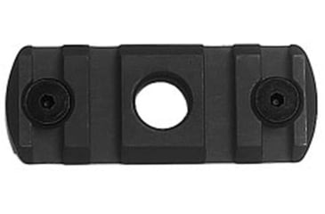 Image of IMI Defense 4 Notch M-LOK Rail Section w/ Integrated QD Port, Aluminum, 14449