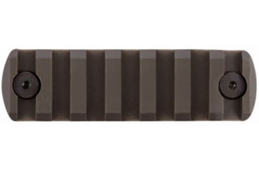 Image of IMI Defense 7 Notch M-LOK Rail Section, Polymer, OD Green, 14471