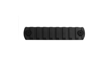 Image of IMI Defense 9 Notch M-Lok Polymer Rail Section, Black, IMI-PMK09BLACK