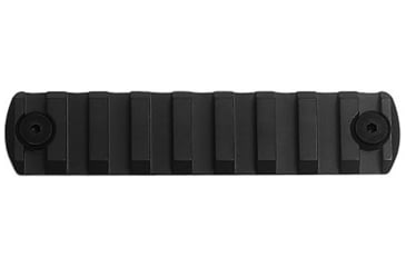 Image of IMI Defense 9 Notch M-LOK Rail Section, Polymer, Black, 14490
