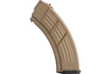 Image of IMI Defense AK-47 7.62X39 30 Round Polymer Rifle Magazine, FDE, 30, 74713