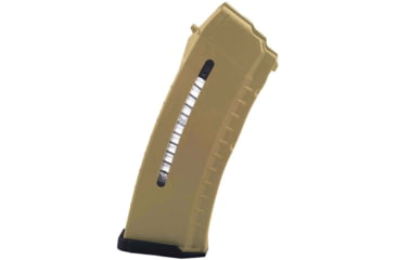 Image of IMI Defense AK-74 5.45x39mm 30 Round Rifle Magazine w/ Window, FDE, IMI-Z7430WFDE-30RD