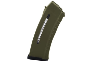 Image of IMI Defense AK-74 5.45x39mm 30 Round Rifle Magazine w/ Window, OD Green, IMI-Z7430WO.D. GREEN-30RD