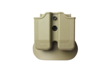 Image of IMI Defense Double Magazine Pouch, Beretta 92, Ruger P95, SIG Sauer P226, Smith &amp; Wesson M&amp;P 357, Smith &amp; Wesson M&amp;P 40, Taurus PT100, Taurus PT800 Series .40 S&amp;W, Flat Dark Earth, IMI-Z2030FDE