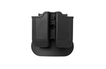 Image of IMI Defense Double Magazine Pouch, 1911 .45 ACP, BUL M-5, Heckler &amp; Koch HK45 Compact, Heckler &amp; Koch USP, SIG Sauer P227, SIG Sauer P320 .45 ACP, Taurus PT24/7 OSS .45 ACP, Black, IMI-Z2050BLACK