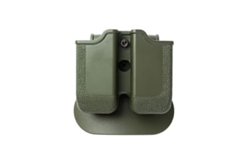 Image of IMI Defense Double Magazine Pouch, 1911 .45 ACP, BUL M-5, Heckler &amp; Koch USP, SIG Sauer P227, SIG Sauer P320 .45 ACP, Taurus PT24/7 OSS .45 ACP, Olive Drab Green, IMI-Z2050O.D. GREEN