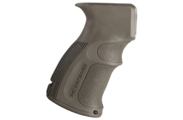 Image of IMI Defense EG Over Molded AK Pistol Grip, AK-47/AK-74/Galil, OD Green, 74611