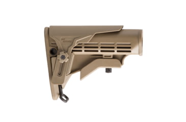 Image of IMI Defense Enhanced M4 Stock w/Polymer Cheek Rest, FDE, IMI-ZS200FDE