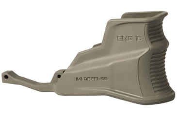 Image of IMI Defense Ergonomic Magwell Grip w/ Integrated Enhanced Trigger Guard, AR-15, OD Green, 96681