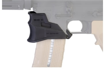 Image of IMI Defense Ergonomic Over Molded Magwell Grip, AR-15, Black, 96679