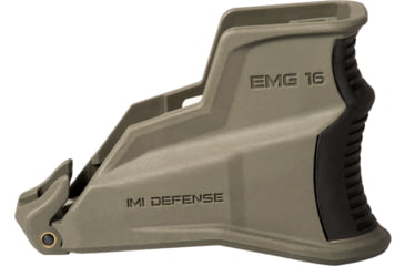 Image of IMI Defense Ergonomic Over Molded Magwell Grip, AR-15, OD Green, 96678