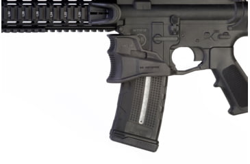 Image of IMI Defense Ergonomic Overmolded Magwell Grip with Trigger Guard for AR-15, Black, IMI-EMGOT-BLK