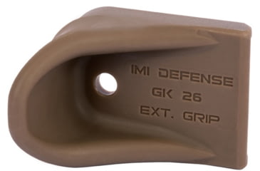 Image of IMI Defense Extension Pistol Grip, Glock 26, FDE, 97263