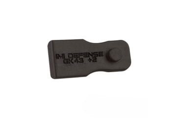 Image of IMI Defense Glock 43 +2 Magazine Extension, Black, IMI-G43P2-BLK