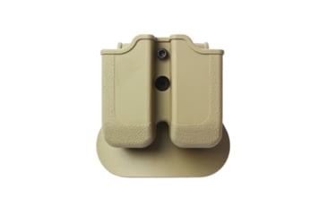 Image of IMI Defense Double Magazine Pouch, Beretta PX4 Storm, Glock 17, Glock 19, Flat Dark Earth, IMI-Z2000FDE