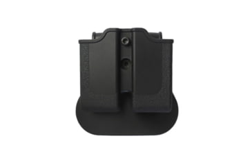 Image of IMI Defense Double Magazine Pouch, 1911, SIG Sauer P220, Smith &amp; Wesson Model 4506, Smith &amp; Wesson Model 4516, Black, IMI-Z2010BLACK