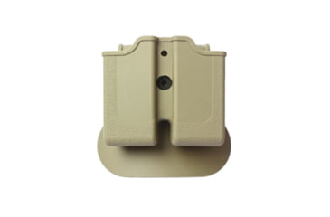 Image of IMI Defense Double Magazine Pouch, 1911, SIG Sauer P220, Smith &amp; Wesson Model 4506, Smith &amp; Wesson Model 4516, Flat Dark Earth, IMI-Z2010FDE