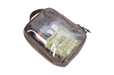 Image of IMI Defense Fast Pouch, Olive Drab Green/Transparent, CFP-001