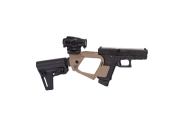 Image of IMI Defense Katlan Glock 17, Glock 19 Carbine Conversion w/Tactical Brace, Black, KTL-B-19BLACK
