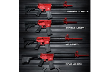 Image of IMI Defense Modular Training Rifle Basic Model, Black, Carbine Length, MTR-16