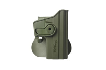 Image of IMI Defense Polymer OWB Paddle Holster, SIG Sauer P225, SIG Sauer P229, Olive Drab Green, Right, IMI-Z1090O.D. GREEN