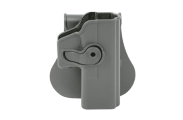 Image of IMI Defense Polymer OWB Paddle Holster, Glock 19, Glock 19X, Glock 28, Glock 32, Glock 45, Glock 23, Flat Dark Earth, Right, IMI-Z1020FDE
