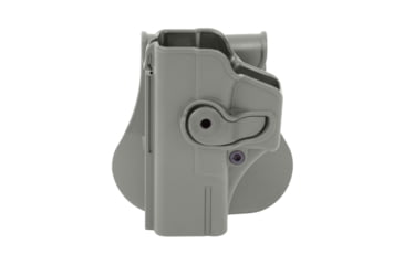 Image of IMI Defense Polymer OWB Paddle Holster, Glock 19, Glock 19X, Glock 28, Glock 32, Glock 45, Glock 23, Flat Dark Earth, Left, IMI-Z1020LHFDE