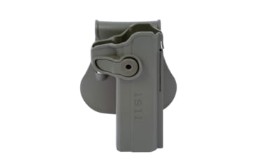 Image of IMI Defense Polymer OWB Paddle Holster, 1911 5in, Olive Drab Green, Right, IMI-Z1030O.D. GREEN