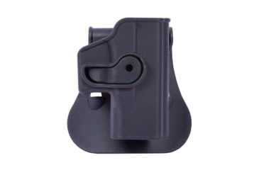 Image of IMI Defense Polymer OWB Paddle Holster, Glock 23 Gen 4, Glock 26 Gen 5, Glock 27 Gen 4, Glock 28 Gen 4, Glock 33 Gen 4, Glock 36 Gen 4, Black, Right, IMI-Z1040BLACK