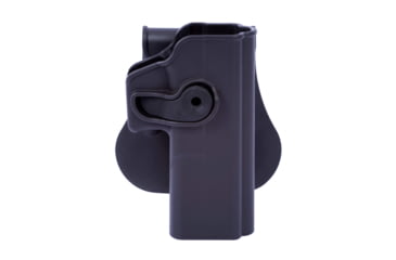 Image of IMI Defense Polymer OWB Paddle Holster, Glock 20 Gen 4, Glock 21 Gen 4, Glock 28 Gen 4, Glock 30 Gen 4, Glock 37 Gen 4, Glock 38 Gen 4, Glock 41 Gen 4, Black, Right, IMI-Z1050BLACK