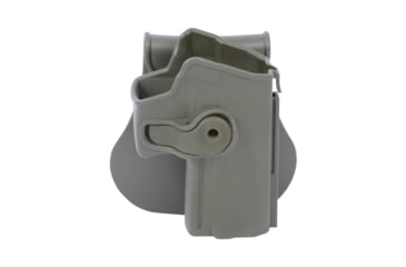 Image of IMI Defense Polymer OWB Paddle Holster, Heckler &amp; Koch USP .40 S&amp;W, Heckler &amp; Koch USP Compact 9mm Luger, Olive Drab Green, Right, IMI-Z1150O.D. GREEN