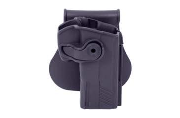 Image of IMI Defense Polymer OWB Paddle Holster, Taurus G2c, Taurus PT24/7 Compact, Taurus PT24/7 Gen 2, Black, Right, IMI-Z1200BLACK