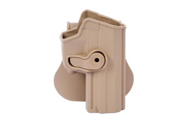 Image of IMI Defense Polymer OWB Paddle Holster, Heckler &amp; Koch USP .45 ACP, Flat Dark Earth, Right, IMI-Z1210FDE