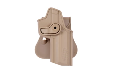 Image of IMI Defense Polymer OWB Paddle Holster, Heckler &amp; Koch USP .45 ACP, Heckler &amp; Koch USP Compact .45 ACP, Olive Drab Green, Right, IMI-Z1220O.D. GREEN