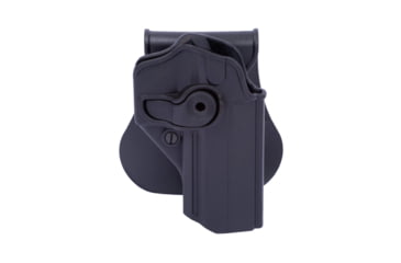 Image of IMI Defense Polymer OWB Paddle Holster, IWI Jericho, Magnum Research Baby Eagle .40 S&amp;W, Magnum Research Baby Eagle 9mm, Black, Right, IMI-Z1270BLACK
