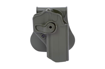 Image of IMI Defense Polymer OWB Paddle Holster, IWI Jericho, Magnum Research Baby Eagle .40 S&amp;W, Magnum Research Baby Eagle 9mm, Olive Drab Green, Right, IMI-Z1270O.D. GREEN