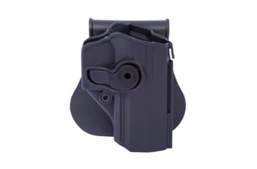 Image of IMI Defense PSL Polymer IWI Jericho, Magnum Research Baby Eagle .40 S&amp;W, Magnum Research Baby Eagle 9mm OWB Paddle Holster, Black, Right, IMI-Z1300BLACK
