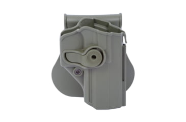 Image of IMI Defense PSL Polymer IWI Jericho, Magnum Research Baby Eagle .40 S&amp;W, Magnum Research Baby Eagle 9mm OWB Paddle Holster, Olive Drab Green, Right, IMI-Z1300O.D. GREEN