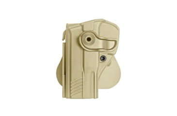 Image of IMI Defense Polymer OWB Paddle Holster, Taurus PT800 Series, Flat Dark Earth, Left, IMI-Z1360LHFDE