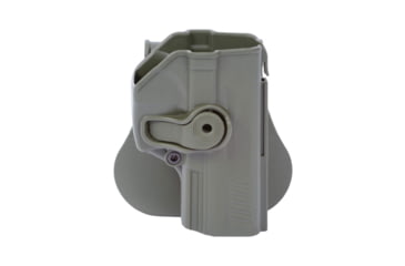 Image of IMI Defense Polymer OWB Paddle Holster, Heckler &amp; Koch P2000, Heckler &amp; Koch P30, Olive Drab Green, Right, IMI-Z1380O.D. GREEN