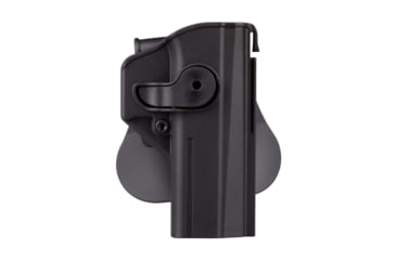Image of IMI Defense Polymer OWB Paddle Holster, CZ P-09, CZ Shadow 2, Black, Right, IMI-Z1450BLACK