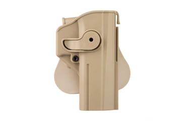 Image of IMI Defense Polymer OWB Paddle Holster, CZ P-09, CZ Shadow 2, Flat Dark Earth, Right, IMI-Z1450FDE
