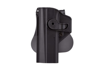 Image of IMI Defense Polymer OWB Paddle Holster, CZ P-09, CZ Shadow 2, Black, Left, IMI-Z1450LHBLACK