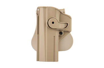 Image of IMI Defense Polymer OWB Paddle Holster, CZ P-09, CZ Shadow 2, Flat Dark Earth, Left, IMI-Z1450LHFDE