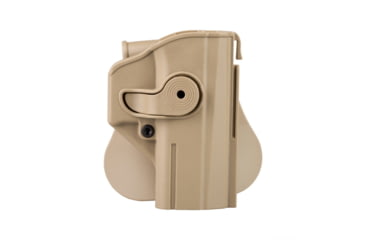 Image of IMI Defense Polymer OWB Paddle Holster, CZ P-07, Flat Dark Earth, Right, IMI-Z1460FDE