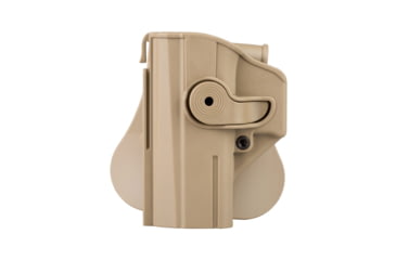Image of IMI Defense Polymer OWB Paddle Holster, CZ P-07, Flat Dark Earth, Left, IMI-Z1460LHFDE