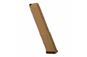 Image of IMI Defense Polymer Glock 17, Glock 18, Glock 19, Glock 19x, Glock 26, Glock 34, Glock 45, 9mm Luger, 31 Round Pistol Magazine, Flat Dark EarthIMI-ZMG31RF.D.E