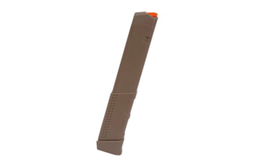 Image of IMI Defense Polymer Glock 17, Glock 18, Glock 19, Glock 19x, Glock 26, Glock 34, Glock 45, 9mm Luger, 33 Round Pistol Magazine, Flat Dark Earth, IMI-ZMG33RF.D.E